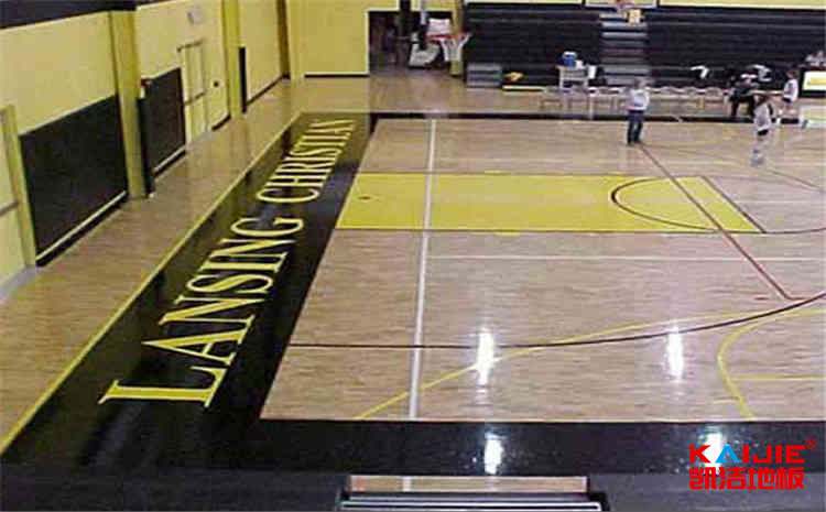 常见的体育地板翻新