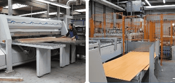 运动木地板工厂生产线